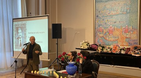 Xalq rəssamı Kamal Ələkbərovun xatirəsinə həsr olunmuş yaradıcılıq gecəsi keçirilib