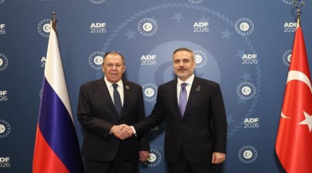 Hakan Fidan Lavrovla görüşüb