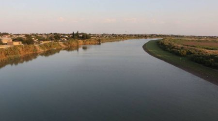 Kürdə suyun səviyyəsi artıb