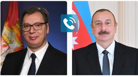 Aleksandar Vuçiç İlham Əliyevə zəng edib