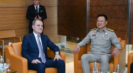 Bayramov Tailandın Baş naziri ilə görüşdə əməkdaşlıq və UNESCAP prioritetlərini müzakirə edib
