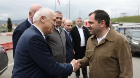 Ermənistanın müdafiə naziri Gürcüstana səfər edib