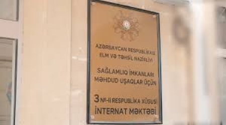 Bakıda eşitmə məhdudiyyətli uşaqların məktəbində yanğın olub- Yenilənib