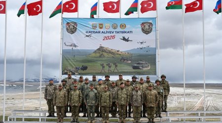 Türkiyə və Azərbaycan Silahlı Qüvvələrinin iştirakı ilə hərbi təlimlər keçirilib
