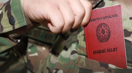 Hərbi xidmətdən yayınmaya görə rüşvət alanlar həbs edilib - Rəsmi