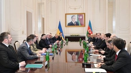 Qəbələdə İlham Əliyevin Volodimir Zelenski ilə geniş tərkibdə görüşü keçirilir - Yenilənir