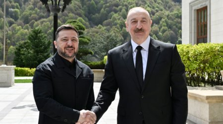 Prezidentin sosial şəbəkə hesabında Zelenskinin səfəri ilə bağlı videoçarx paylaşılıb - Video