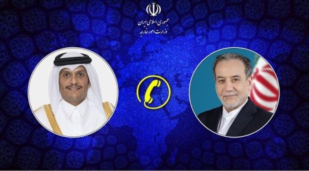 Əraqçi qətərli həmkarı ilə regiondakı vəziyyəti müzakirə edib