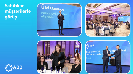 
ABB Sahibkarlar Gününü müştəriləri
ilə qeyd etdi!