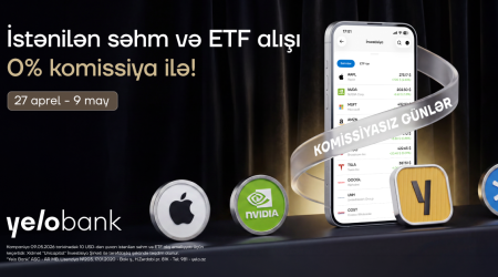 Yelo Invest-də komissiyasız alış günləri yenidən başladı!