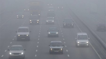 В Азербайджане ожидается ухудшение видимости на дорогах