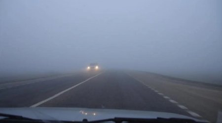 На дорогах Азербайджана ожидается туман