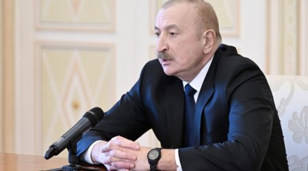 Prezident "Avropa Siyasi Birliyi"nin 8-ci Zirvə toplantısında videobağlantı formatında çıxış edib