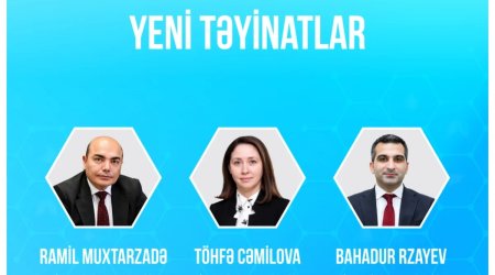 TƏBİB icraçı direktoruna üç yeni müşavir təyin edib
