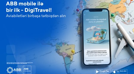
Впервые в стране &ndash; теперь авиабилеты можно приобрести
через DigiTravel в ABB mobile!