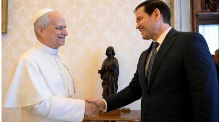 Rubio Roma Papası ilə görüşüb