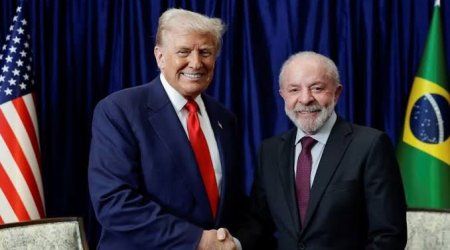 Tramp və Lula da Silva ticarət məsələlərini müzakirə ediblər