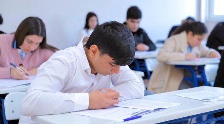 Aprelin 12-də keçirilmiş buraxılış imtahanının nəticələri elan olunub