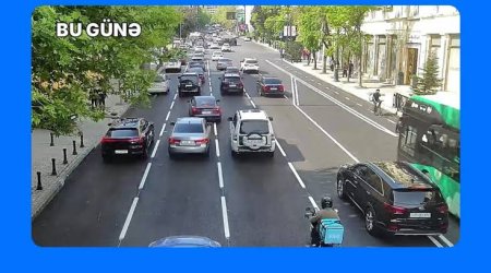 Bakıda daha bir küçədə mikromobillik zolağı təşkil edilir