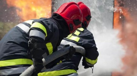 Bakıda mənzildə yanğın baş verib