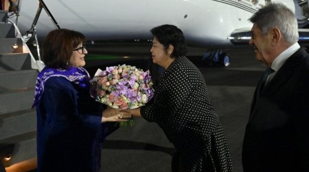 
Sahibə Qafarova Özbəkistana səfər edib