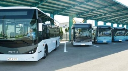 
Bakıda iki müntəzəm marşrut üzrə avtobuslar yenilənir