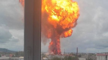 В российском городе мощный взрыв