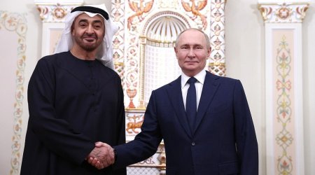 Путин созвонился с президентом Эмиратов