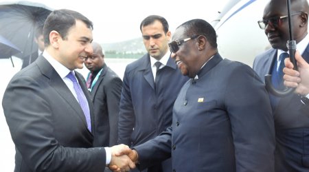 Zimbabvenin Vitse-prezidenti Azərbaycana gəlib