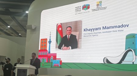 Xəyyam Məmmədov: Su sektoru iqlim dəyişikliyindən ən çox təsirlənən sahələrdən biridir