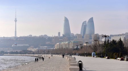 Baku to see temperatures up to 25C on May 20