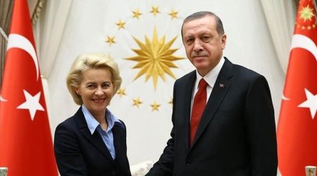 Ərdoğan və Fon der Lyayen arasında telefon danışığı olub