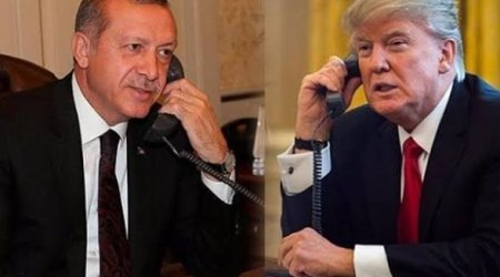 Ərdoğan və Tramp arasında telefon danışığı olub