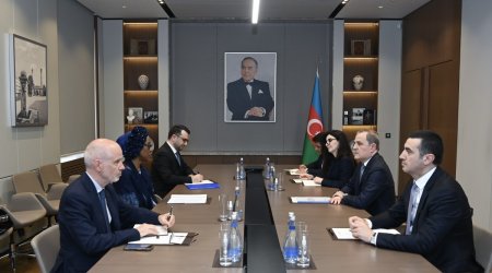 

Джейхун Байрамов встретился с заместителем гендиректора МОМ
