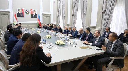 Azərbaycan&ndash;Tacikistan Hökumətlərarası Komissiyasının 8-ci iclası keçirilib