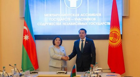 Сахиба Гафарова встретилась в России с кыргызским коллегой