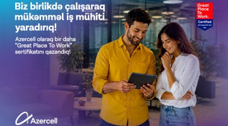 Azercell certified as a Great Place to Work&reg;