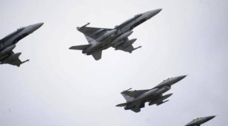 Истребители НАТО в небе из-за ударов России