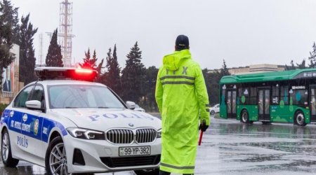 BDYPİ əlverişsiz hava şəraiti ilə bağlı sürücülərə və piyadalara çağırış edib