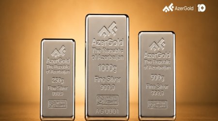 &ldquo;AzerGold&rdquo; ilk dəfə yerli bazara gümüş külçələr təqdim etməyə hazırlaşır