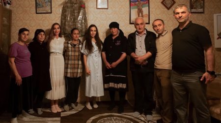 Лейла Алиева и Арзу Алиева навестили семью шехида в Лянкяране