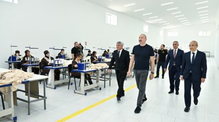 Xocalıda "Qarabağ Tekstil Evi" MMC istifadəyə verilib - Yenilənib