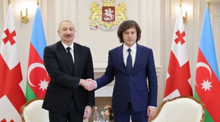 Kobaxidze Azərbaycan Prezidentini təbrik edib