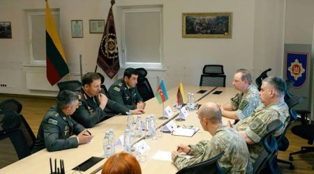 Азербайджан и Литва обсудили расширение сотрудничества в сфере военной полиции