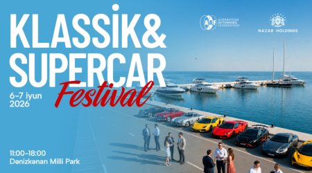 Bakı bulvarında klassik və sürət avtomobillərinin festivalı təşkil olunacaq