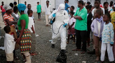 Ebola virusuna yoluxma hallarının sayı 280-i keçib