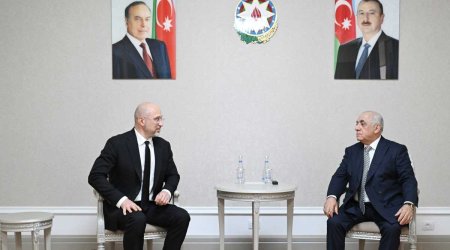 
Əli Əsədov Denis Şmıqalla görüşüb