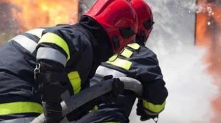 Bakıxanovda yaşayış binasında baş verən yanğın söndürülüb - Yenilənib