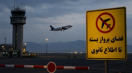 İran ölkənin qərb hissəsində hava məkanını bağlayıb