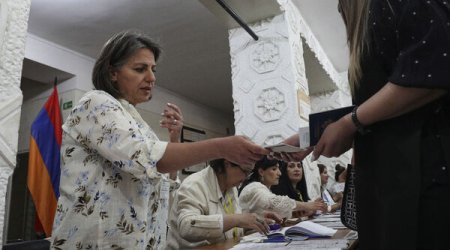 Ermənistanda seçkilərinin yekun nəticələri iyunun 14-də açıqlanacaq